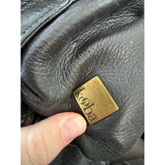 Kooba Paige black leather shoulder bag - Picture 6 of 9